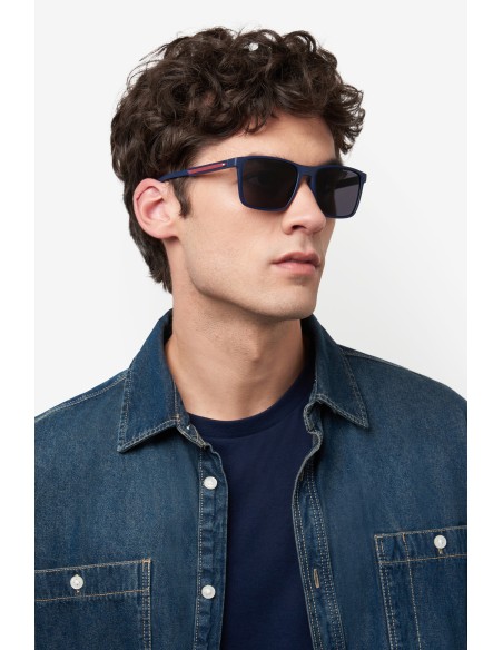 SUNGLASSES FRAMES TOMMY HILFIGER - TH 2201/S - BLUE RED - 56