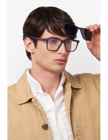 OPT + CLIP-ON TOMMY HILFIGER - TH 2203/C - BLUE RED - 55