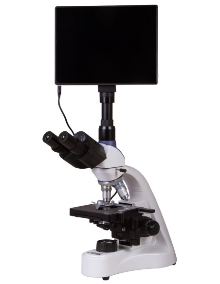 Microscopio trinoculare digitale Levenhuk MED D10T LCD