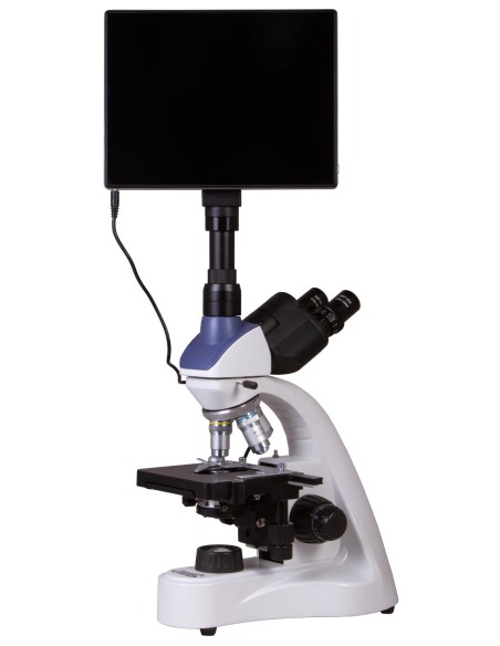 Microscopio trinoculare digitale Levenhuk MED D10T LCD
