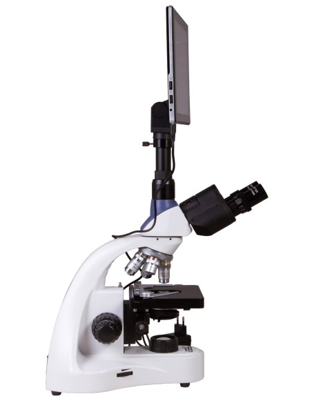Microscopio trinoculare digitale Levenhuk MED D10T LCD