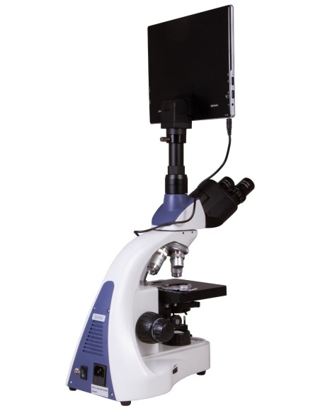 Microscopio trinoculare digitale Levenhuk MED D10T LCD