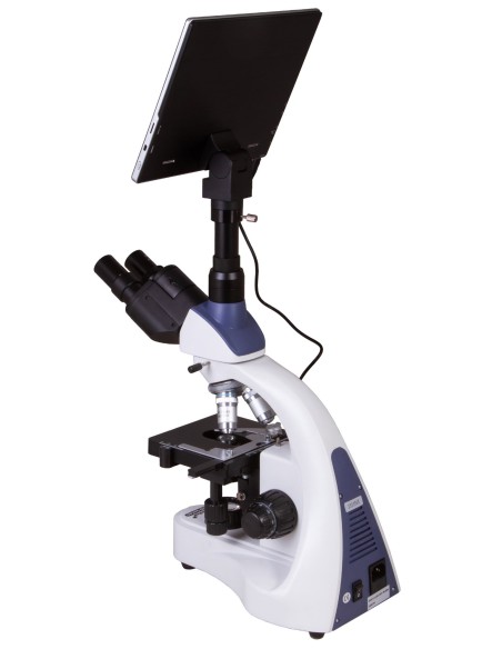 Microscopio trinoculare digitale Levenhuk MED D10T LCD