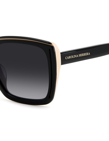 SUNGLASSES FRAMES CAROLINA HERRERA - HER 0143/G/S - BLACK NUDE - 53 2