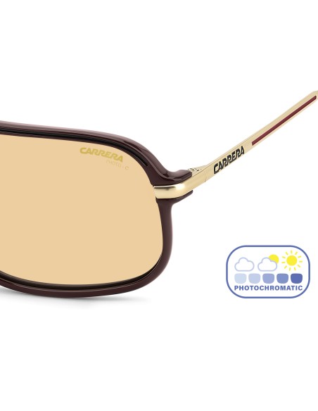 SUNGLASSES FRAMES CARRERA - C SPORT 10/S - BURGUNDY GOLD - 62