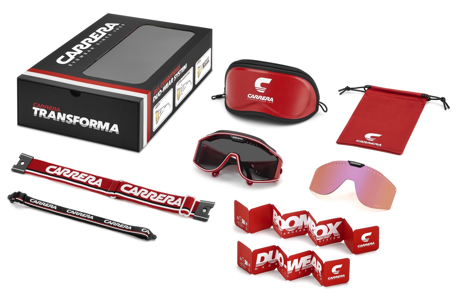 SUNGLASSES FRAMES CARRERA - CA TRANSFORMA - RED - 99