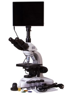 Microscopio digitale trinoculare Levenhuk MED D25T LCD 2