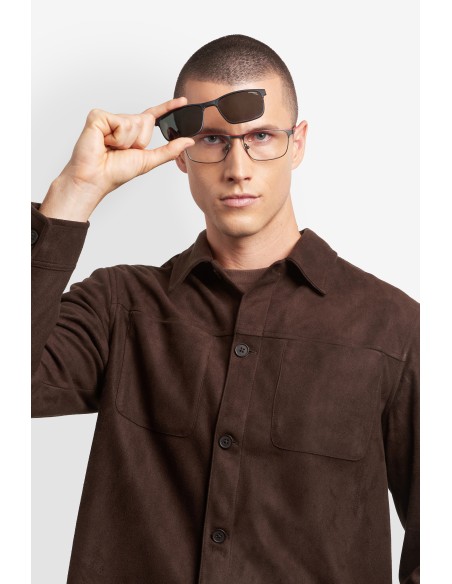 OPT + CLIP-ON CARRERA - CA 8921/C - MATTE BLACK RED - 56