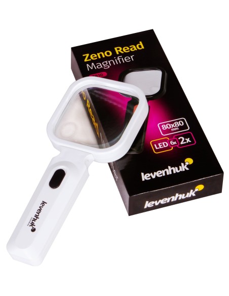 Lente d’ingrandimento Levenhuk Zeno Read ZR10 bianca