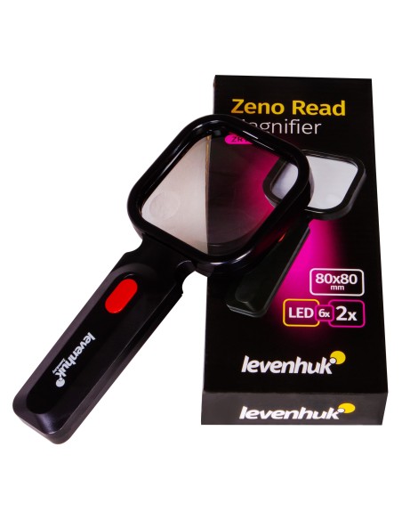 Lente d’ingrandimento Levenhuk Zeno Read ZR10 nera