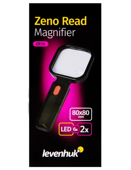 Lente d’ingrandimento Levenhuk Zeno Read ZR10 nera