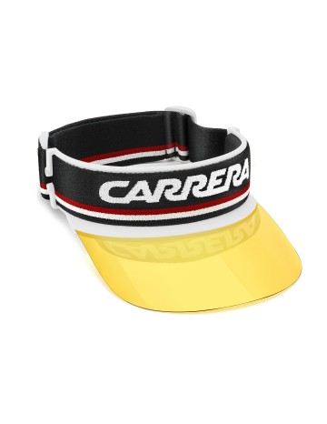 VISOR/CUP CARRERA - SPORT VISOR - BLACK RED - 01 2