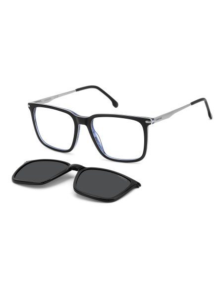 OPT + CLIP-ON CARRERA - CA 357/C - BLACK BLUE HORN - 54