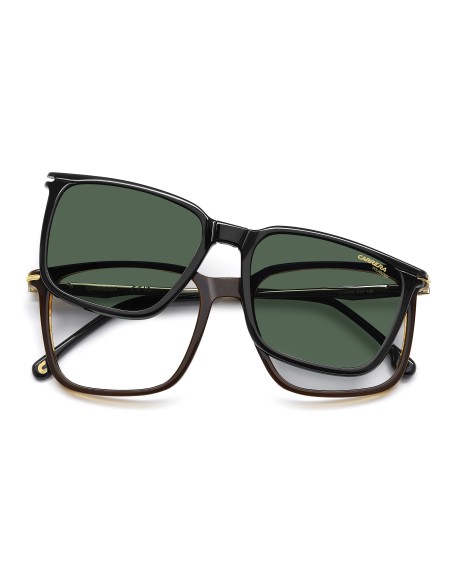 OPT + CLIP-ON CARRERA - CA 357/C - BROWN HORN - 54