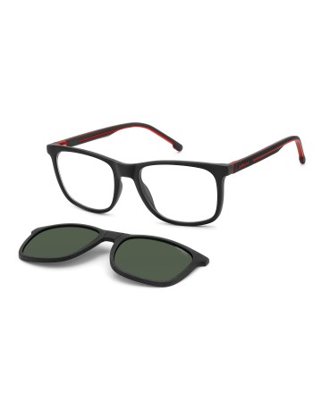 OPT + CLIP-ON CARRERA - CA 8918/C - MATTE BLACK RED - 54 2
