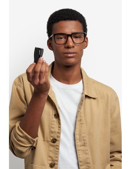 OPT + CLIP-ON CARRERA - CA 357/C - BLACK RUTHENIUM - 54