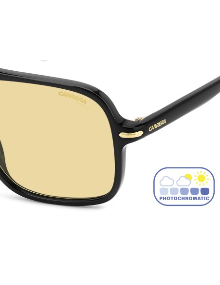 SUNGLASSES FRAMES CARRERA - CARRERA 350/S - BLACK YELLOW - 58