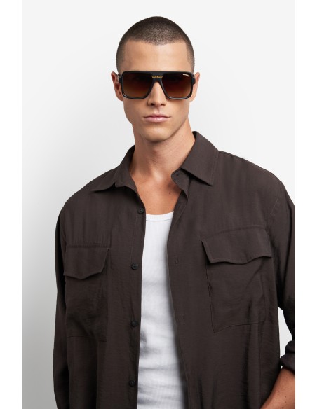 SUNGLASSES FRAMES CARRERA - VICTORY C 09/S - MATTE BLACK GOLD - 59