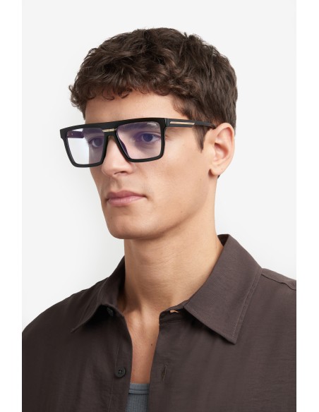 BLUE BLOCK CARRERA - VICTORY C 01/BB - BLACK GOLD - 60