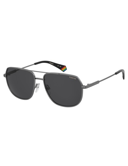 SUNGLASSES FRAMES POLAROID - PLD 6195/S/XN - DARK RUTHENIUM - 58