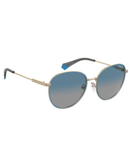 SUNGLASSES FRAMES POLAROID - PLD 6215/S/XN - GOLD BLUE - 56