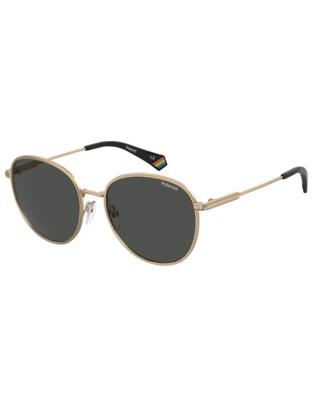 SUNGLASSES FRAMES POLAROID - PLD 6215/S/XN - GOLD GREY - 56