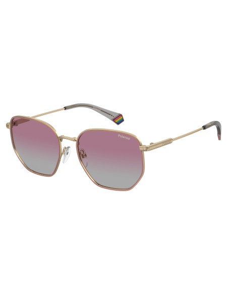 SUNGLASSES FRAMES POLAROID - PLD 6214/S/XN - GOLD PINK - 56