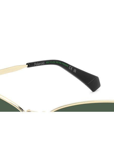 SUNGLASSES FRAMES POLAROID - PLD 6244/S/X - GOLD GREEN - 60