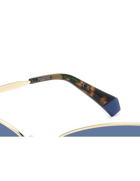 SUNGLASSES FRAMES POLAROID - PLD 6244/S/X - GOLD BLUE - 60