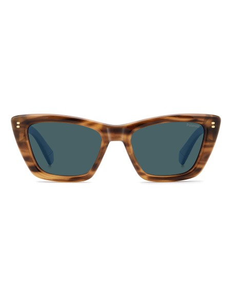 SUNGLASSES FRAMES POLAROID - PLD 6242/S/X - ORANGE HAVANA - 54