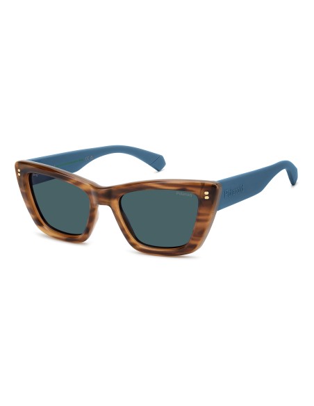 SUNGLASSES FRAMES POLAROID - PLD 6242/S/X - ORANGE HAVANA - 54