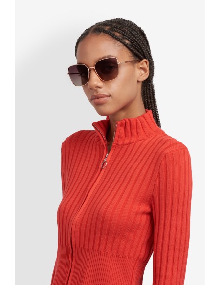 SUNGLASSES FRAMES POLAROID - PLD 4193/G/S/X - GOLD COPPER - 59