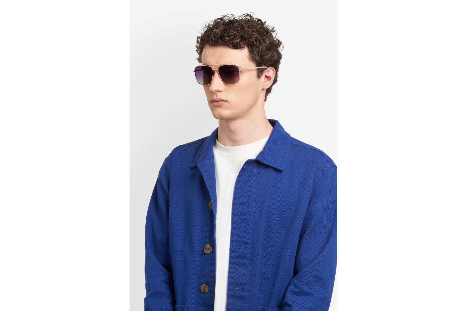 SUNGLASSES FRAMES POLAROID - PLD 4192/G/S/X - GOLD GREY - 59