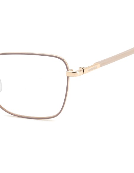 OPTICAL FRAMES POLAROID - PLD D581/G - COPPER GOLD NUDE - 56