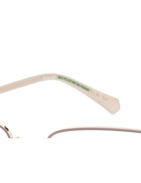 OPTICAL FRAMES POLAROID - PLD D581/G - COPPER GOLD NUDE - 56