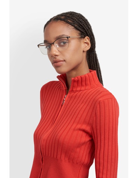 OPTICAL FRAMES POLAROID - PLD D584/G - MATTE BLACK GOLD - 58