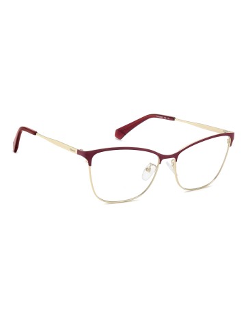 OPTICAL FRAMES POLAROID - PLD D584/G - MATTE BURGUNDY GOLD - 58 2