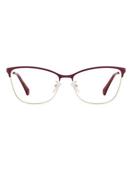 OPTICAL FRAMES POLAROID - PLD D584/G - MATTE BURGUNDY GOLD - 58