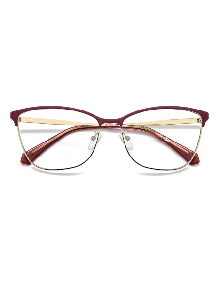 OPTICAL FRAMES POLAROID - PLD D584/G - MATTE BURGUNDY GOLD - 58