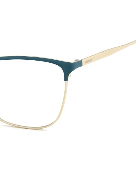 OPTICAL FRAMES POLAROID - PLD D584/G - MATTE GOLD GREEN - 58