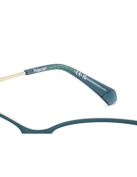 OPTICAL FRAMES POLAROID - PLD D584/G - MATTE GOLD GREEN - 58