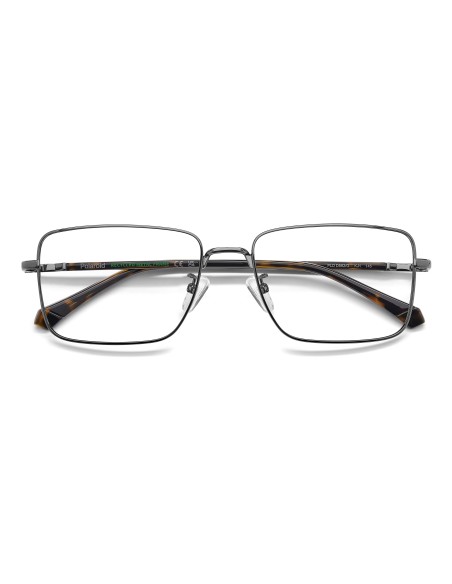 OPTICAL FRAMES POLAROID - PLD D582/G - DARK RUTHENIUM - 57