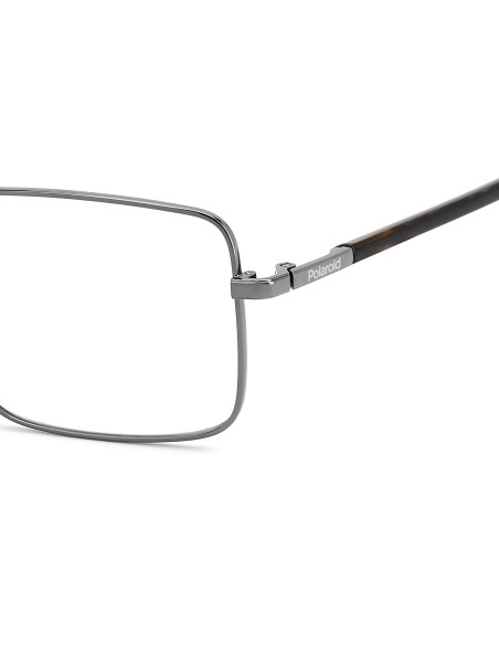 OPTICAL FRAMES POLAROID - PLD D582/G - DARK RUTHENIUM - 57