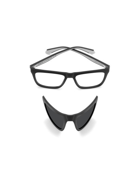 OPT + CLIP-ON POLAROID - PLD D591/C - MATTE BLACK GREY - 55