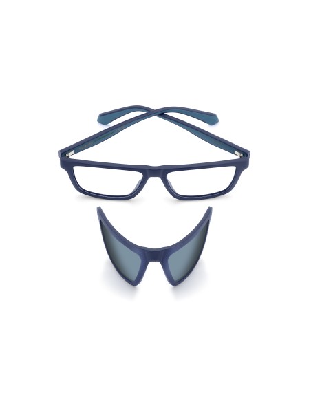 OPT + CLIP-ON POLAROID - PLD D590/C - MATTE BLUE - 55