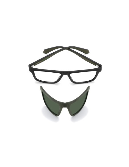 OPT + CLIP-ON POLAROID - PLD D590/C - MATTE BLACK GREEN - 55