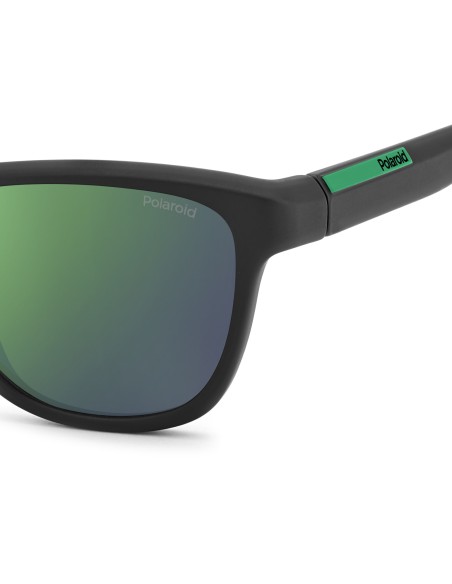 SUNGLASSES FRAMES POLAROID - PLD 2168/S - MATTE BLACK GREEN - 54