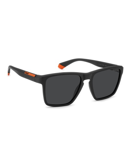 SUNGLASSES FRAMES POLAROID - PLD 2167/S - MATTE BLACK ORANGE - 56