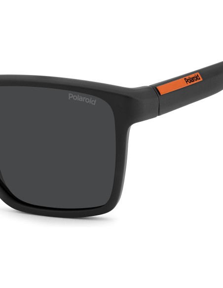 SUNGLASSES FRAMES POLAROID - PLD 2167/S - MATTE BLACK ORANGE - 56