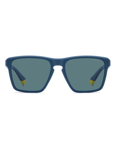 SUNGLASSES FRAMES POLAROID - PLD 2167/S - MATTE BLUE YELLOW - 56